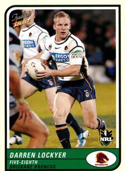 2005 Select Tradition #1 Darren Lockyer Front
